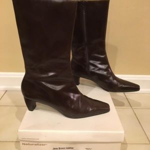 Naturalizer Brown leather boots